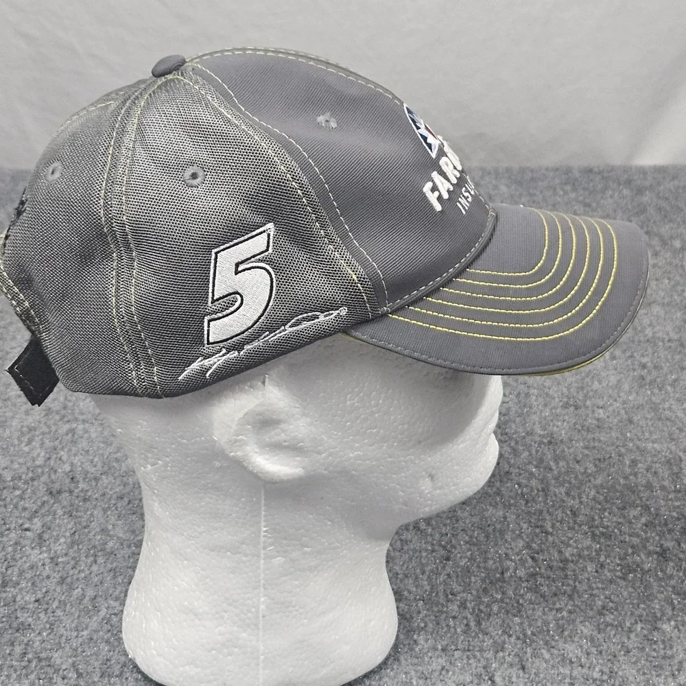 Farmers‎ Insurance Hat Kasey Kahne Gray NASCAR Cap Racing Chase Authentics